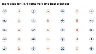 Icons Slide For ITIL 4 Framework And Best Practices Ppt Ideas Background Images