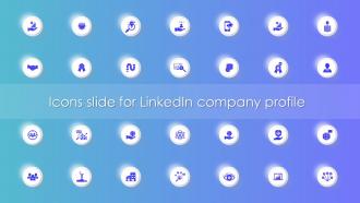 Icons Slide For Linkedin Company Profile Ppt Slides Design Inspiration