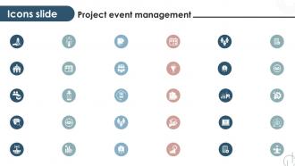 Icons Slide For Project Event Management Ppt Icon Slide Portrait PM SS