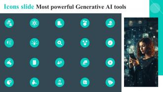 Icons Slide Most Powerful Generative AI Tools AI SS V