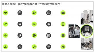 Icons Slide Playbook For Software Developers