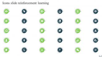 Icons Slide Reinforcement Learning Ppt Powerpoint Presentation Styles Designs
