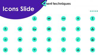 Icons Slide Staff Productivity Enhancement Techniques