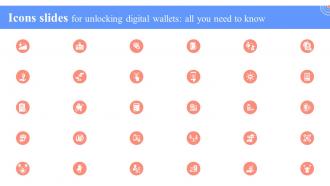 Icons Slides For Unlocking Digital Wallets All You Need To Know Fin SS