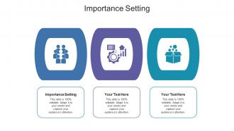 Importance setting ppt powerpoint presentation icon summary cpb