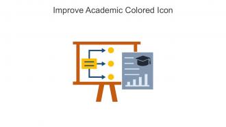 Improve Academic Colored Icon In Powerpoint Pptx Png And Editable Eps Format