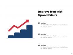 Improve icon analytics graph business increase performance growth evaluation gears