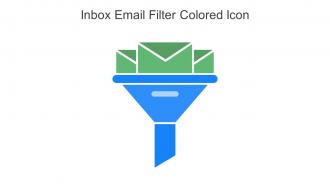 Inbox Email Filter Colored Icon In Powerpoint Pptx Png And Editable Eps Format