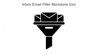 Inbox Email Filter Monotone Icon In Powerpoint Pptx Png And Editable Eps Format