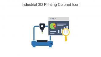 Industrial 3D Printing Colored Icon In Powerpoint Pptx Png And Editable Eps Format