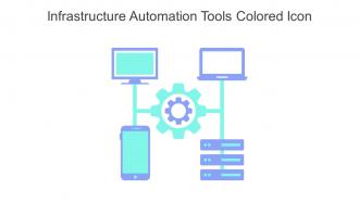 Infrastructure Automation Tools Colored Icon In Powerpoint Pptx Png And Editable Eps Format