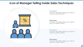 Inside sales icon powerpoint ppt template bundles