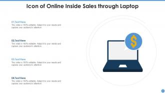 Inside sales icon powerpoint ppt template bundles