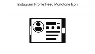 Instagram Profile Feed Monotone Icon In Powerpoint Pptx Png And Editable Eps Format