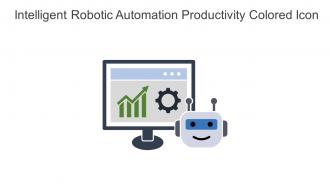 Intelligent Robotic Automation Productivity Colored Icon In Powerpoint Pptx Png And Editable Eps Format