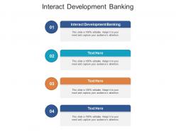 Interact development banking ppt powerpoint presentation icon show cpb