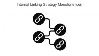 Internal Linking Strategy Monotone Icon In Powerpoint Pptx Png And Editable Eps Format
