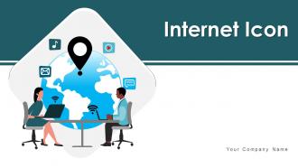 Internet Icon Powerpoint Ppt Template Bundles