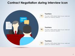 Interview icon candidate resume conferencing conducting evaluating