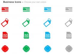 Introduction tag rating letter multitask button ppt icons graphics