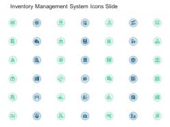 Inventory management system icons slide inventory management system ppt formats
