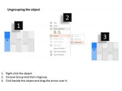 Iq five staged text box icon diagram powerpoint template