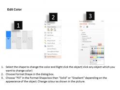 Iq five staged text box icon diagram powerpoint template