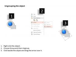 Ir four staged circle arrow process icon diagram powerpoint template