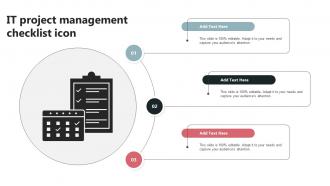 IT Project Management Checklist Icon