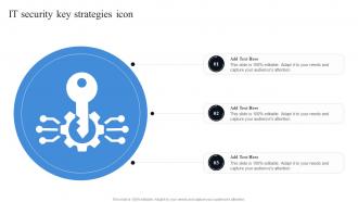 It Security Key Strategies Icon