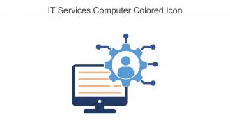 It Services Computer Colored Icon In Powerpoint Pptx Png And Editable Eps Format
