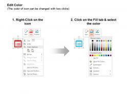 Job documents notes daily recap contact list ppt icons graphics