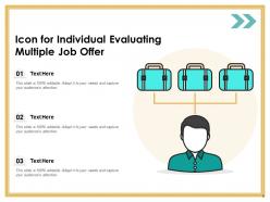 Job Offer Employment Opportunity Individual Evaluating Representing