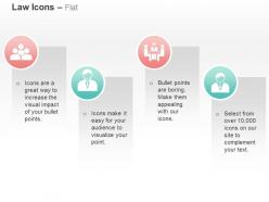 Jury lawyer investigation team criminal ppt icons graphics