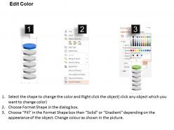 Kg six staged vertical text boxes with icons powerpoint template