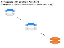 Kh three text boxes with business icons powerpoint template