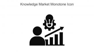 Knowledge Market Monotone Icon In Powerpoint Pptx Png And Editable Eps Format