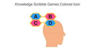 Knowledge Scribble Games Colored Icon In Powerpoint Pptx Png And Editable Eps Format