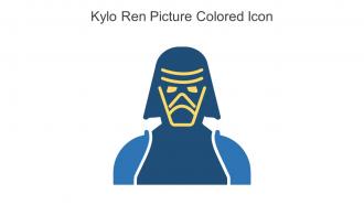 Kylo Ren Picture Colored Icon In Powerpoint Pptx Png And Editable Eps Format