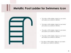 Ladder Icon Success Business Growth Construction Metallic Airport Career