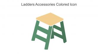 Ladders Accessories Colored Icon In Powerpoint Pptx Png And Editable Eps Format