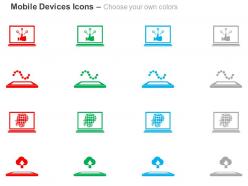 Laptops business growth chart analysis ppt icons graphics