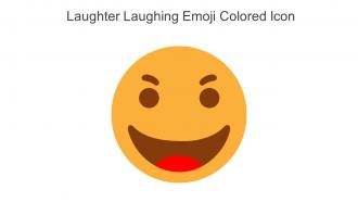 Laughter Laughing Emoji Colored Icon In Powerpoint Pptx Png And Editable Eps Format