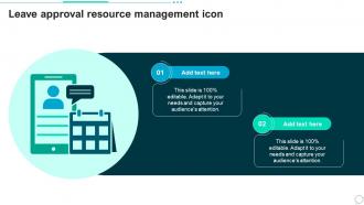 Leave Approval Resource Management Icon
