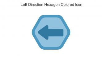 Left Direction Hexagon Colored Icon In Powerpoint Pptx Png And Editable Eps Format