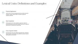 Lexicography Compiling Dictionaries Language Documentation PPT Sample ST AI Attractive Professional