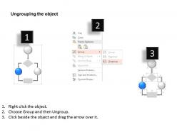 Lk five staged flow chart with icons powerpoint template