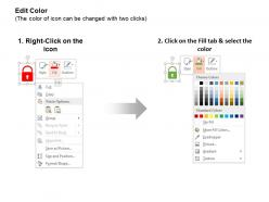 Lock data safety analysis business ppt icons graphics