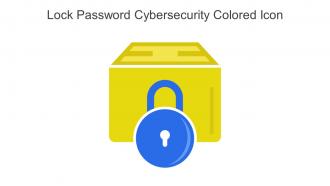 Lock Password Cybersecurity Colored Icon In Powerpoint Pptx Png And Editable Eps Format