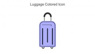 Luggage Colored Icon In Powerpoint Pptx Png And Editable Eps Format